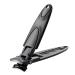 Ultra-Thin Portable Nail Clippers Anti-Splash Nail Clippers Nail Tools (Black)