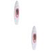 Beavorty 2pcs 3 1 Moisture Meter Min Spa Humidifier 3 in 1 Facial Moisture Oil Tester Sensor Detector Grease 13.5X2 CMx2pcs Pink+whitex2pcs