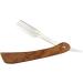 Beavorty 2-in-1 Straight Razor - Portable Safety Razor for Men | Classic Wood Design & Easy Open Feature - Buy Online on GoSupps.com