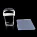 Bodhi2000 nail stamp transparent silicone 2 pieces