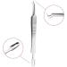 Blackhead Acne Remover Tweezers Double Headed Steel Whitehead Comedone Bend Clip Professional and Attractive - Buy Online on GoSupps.com