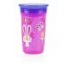 Nuby 1pk No Spill 360 Degree Printed Wonder Cup - Colors May Vary Red/Blue/Aqua/Pink/Yellow