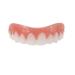 Fake Teeth, False Teeth Upper Veneer, Comfort Fit Flex Dentures Teeth Nature and Comfortable, Protect Your Teeth and Regain Confident Smile