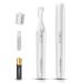 TOUCHBeauty Electric Eyebrow Trimmer Eyebrow Hair Remover Painless Facial Hair Trimmer for Women Portable Ladies Shaver AG-1658 (White)