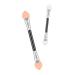 Beaupretty 150 Pcs Eyebrow & Eyeshadow Brush Kit - Double Head Makeup Applicators with Pink Sponges for Flawless Application - Buy Online on GoSupps.com