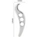 Bvspa Gua Sha Tool - Steel Massage Tool for Myofascial Release & Physiotherapy | Cockroach Skin Release Tissue Care - Buy Online on GoSupps.com