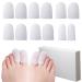 Big Toe Protectors Women 12 Pcs  Breathable Silicone Toe Covers and Toe Protectors for Men  White Gel Toe Caps Provide Pain Relief from Corns  Blisters and Ingrown Toenails Light Beige