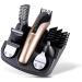 Easy hair clipper Professional Hair Clippers cordless Haircut Hair clipper hair trimmer hair clipper men's grooming kit for beard moustache stubble ears nose armpit body homemade wireless and w Gold