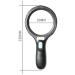 Reading Magnifying Glass Portable Handheld LED Illuminated Extra Large Lens Elderly Children Reading Magnifier Good Times - Buy Online on GoSupps.com
