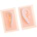 Jojomis 1:1 Silicone Acupuncture Ear Model High-Quality Pair (8.9 x 6.1 cm) for Accurate Acupuncture Practice | International Shipping Available - Buy Online on GoSupps.com