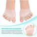 Bunion Corrector Sleeve with Toe Pad Cushion - Hallux Valgus Relief for Women/Men - Buy Online on GoSupps.com