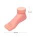 AORAEM Silicone Fake Training Foot for Nail Art - Flexible & Movable Display Tool (1 Pair) - Buy Online on GoSupps.com