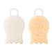 EXCEART 2 Pcs Bath Sponge Simple Exfoliating Balls Mesh Shower Ball Facial Exfoliating Pads Exfoliator Creative Bathing Props Pouf Bath Ball Bathroom Bath Balls White Polyester