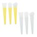 minkissy Skincare Tool Brush Silicone Spatulas Skincare Makeup for Facials Facialmask Applicator Facial Beauty Brush Set Care Tools Silicone Facial Mud Applicator Miss 2 Sets Skincare Tools