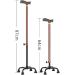 Crutches for The Elderly Quadrangular Cane Stainless Steel Thickened Crutches for The Elderly Adjustable Lightweight Non-Slip Walking Stick (Color : A) Smooth Sailing - Buy Online on GoSupps.com
