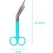 Buy Bandage Scissors - Blunt Tip First Aid Scissors 14.5 cm Blue - Fast International Shipping - Buy Online on GoSupps.com