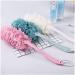 Veewon Long Handle Bath Brush | Back Scrubber Shower Body Brushes | Pink - Buy Online on GoSupps.com