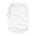 Amfirst Vest Pet Summer Clothes Pet Shirt Dog Soft Stretchy Tank Tops T-Shirts Fashion Beach Clothes Walking Outdoor L White