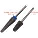 VGE BON Super Long 5 in 1 Tapered Safety Nail Bit for Nail Art Drill Machine - Carbide Tungsten, Multi-Function 3/32'' Bit for Manicure, Pedicure, Gel Polishing - Buy Online on GoSupps.com