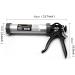 Clay Extruder Hand-Held Tool with 12 Moulds for Sculpture Clay Gun - Buy Online on GoSupps.com