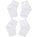 DOITOOL 6 Pairs Anti-Crack Socks Moisturizing Socks Feet Repair Socks Spa Socks for Dry Feet Heel Sleeves Spa Gel Socks Toeless Spa Socks Dry Feet Socks Women's White Heel Socks Breathable - Buy Online on GoSupps.com