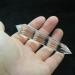 3.7" 12 Sided Vogel Style Water Clear Natural Quartz Crystal Point 40g JZIGTDEM - Buy Online on GoSupps.com