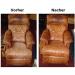 Furniture Clinic Easy Leather Restoration Set - Cleaner & Color Balsam for Car Seats Sofas Clothing Shoes & Bags (Medium Brown) - International Shipping Available - Buy Online on GoSupps.com