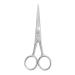 LIVINGO 4.5 Beard & Mustache Scissors for Men - Professional Stainless Steel Trimming Shears Kit with Mini Comb and Leather Case - Buy Online on GoSupps.com