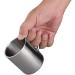 IMEEA 10oz Stainless Steel Camping Mug, Set of 2 - Double Walled Coffee Mugs with Handle - Silver Color, 10.0 Fluid Ounces - Buy Online on GoSupps.com