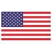 Freedom Products American Flag Bumper Sticker (3 x 5 ) Small Weather-Resistant Decal for Cars Trucks RVs | Indoor and Outdoor Graphic | Front Rear Placement | Surface Safe (2-Pack)