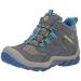 Merrell Unisex-Child Chameleon 7 Access Mid WTRPF Hiking Boot Big Kid (8-12 Years) 5 Big Kid Grey/Blue