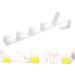 Cabilock 4 Pcs Towel Hooks Hanging Rack Multifunction Door Hanger 2pcsx2pcs Whitex2pcs - Buy Online on GoSupps.com