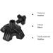 BIXUEJ Non-Slip Four-Base Cane Tip Self-Standing Four-Base 4- Replacement Foot for Cane Four-Legged Cane Foot Cover 4 PCS - Buy Online on GoSupps.com