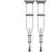 Crutches for Adults Underarm Crutches Underarm Crutches Can Be Folded Anti-Slip Elderly Cane Can Be Adjusted Height Suitable for Disabled People Great for Travel or Wo