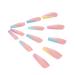 Vatocu Long French Ballerina Press-On Nails | Shiny Acrylic Stick-On Nails for Women & Girls (24 Pieces) - Buy Online on GoSupps.com