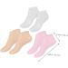 Beatifufu 3 Pairs Moisturizing Socks Heel Socks Spa Socks Foot Socks Non Socks Cracked Heel Repair Aloe Socks Foot Lotion Foot Moisturizer for Dry Cracked Feet Soft Miss Sebs Silicone Socks - Buy Online on GoSupps.com
