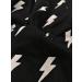 Baby Moo's Lightning Bolt Kids Joggers | Storm Print Black | 1-2 Years - Buy Online on GoSupps.com