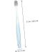 Minkissy 6-Pack Crystal-Clear Charcoal Toothbrushes for Sensitive Teeth | Travel & Home Use - Buy Online on GoSupps.com