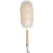 FCSHFC Lambswool Dusters for Cleaning with Solid Wooden Handle Anti-Static Reusable Feather Duster Dust Cleaner for Fan Blinds Furniture Cars(40cm) 40cm White - Buy Online on GoSupps.com