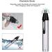 KouRy Portable Ear & Nose Hair Trimmer - Painless Eyebrow & Facial Hair Clipper for Men & Women | IPX7 Waterproof Dual Edge Blades - Buy Online on GoSupps.com