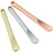 Premium Metal Cream Spoon & Mini Eye Massage Pencil - Golden Dosing Spoon for Eye Cream & Essence - Buy Online on GoSupps.com