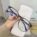Blue Light Blocking Glasses | Oversized Square Transparent Frames for Men & Women | Anti Blue Light Eyewear for Gaming Reading & Computer Vision Care - Buy Online on GoSupps.com