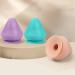 BLBTEDUAMDE Silicone Massage Cone - Yoga Massager for Lumbar Back & Foot Relief | Solid Adsorption Ball - Purple TPE - Buy Online on GoSupps.com