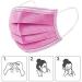 Buy SymTex 50 PCs Kids Medical Masks | Type IIR EN 14683 Certified | 3-Layer Mouth & Nose Protection | Pink Children's Masks - Buy Online on GoSupps.com