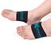 KEZZLED Adjustable Copper Arch Support - Pain Relief for Flat Feet & Heel Spurs | Nylon Sleeves - Fits Men & Women | 1 Pair - Buy Online on GoSupps.com