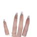 Temperament manicure pure hand-worn manicure whitening nail new patch detachable nails.(XS)