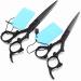 Hair Cutting Scissors 6 Inch Professional Japan 440c Steel Black Dragon Handle Hair Scissors Set Haircut Scissor Thinning Barber Cutting Shears Hairdresser Scissors - Buy Online on GoSupps.com