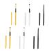 minkissy 6pcs Retractable Lip Brush Lip Brush for Lipstick Women Lipstick Brush Eyeshadow Brush Makeup Use Lipstick Brush Cosmetics Brush Makeup Accessory Makeup Tool Lip Mask Brush