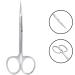 KANCHI Curved Cuticle Scissors - Professional Manicure & Pedicure Tool with Super Slim Sharp Blades for Eyebrow, Eyelash Grooming - Buy Online on GoSupps.com