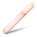 Premium Particular Glass Nail File with Case MiDenso Both Sided Filer Crystal Beauty Nail File Salon Nail Shine Top Christmas Stocking Superior Quality Gift Idea for Women Beeswax Pink inch Beeswax Pink